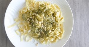 pasta kip pesto