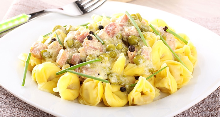 Wonderbaarlijk Recept Tortellini met ham en kaas - Lekkere recepten foodblog ✓ KV-98