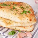 Recept Naanbrood met knoflook