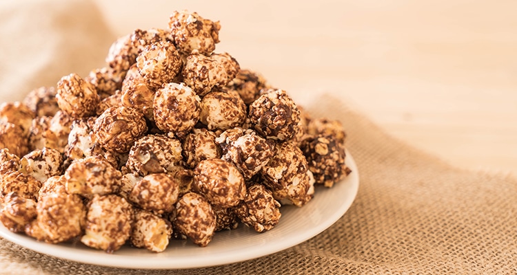 chocolade popcorn