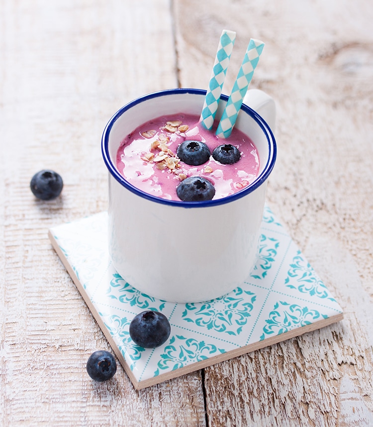 lekkere aardbei smoothie