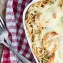 Recept Spaghetti garnalen schotel