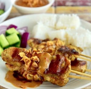 varkenshaas sate