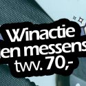 win een messenset