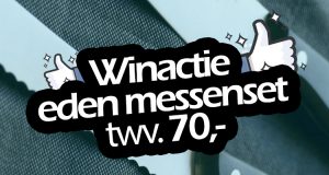 win een messenset