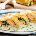 Recept Zalm in bladerdeeg