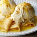 flensjes met sinaasappelsaus