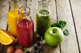 smoothie zelf maken kaki
