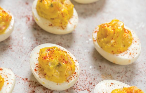 Recept Gevulde eitjes